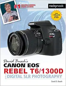 David Busch's Canon EOS Rebel T6/1300D Guide to Digital SLR Photography (The David Busch Camera Guide Series)