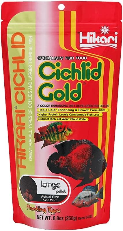 Cichlid Gold Fish Food Large Pellet Floating Type 8.8 oz (250g)