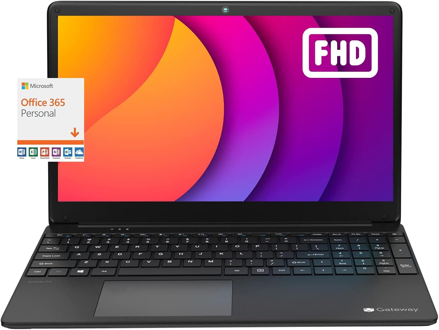 Gateway 15.6" FHD Ultra Slim Budget Notebook, Intel Pentium Processor(4-Core, up to 3.1 GHz), 4GB RAM, 128GB Storage, Precision Touchpad,…