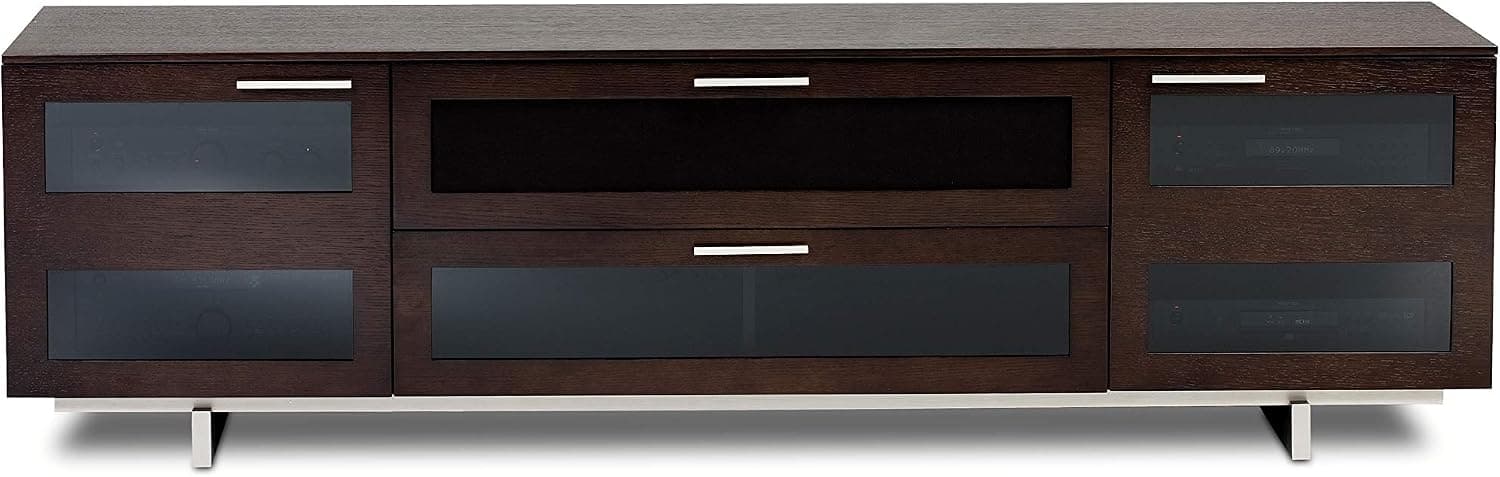 BDI 8929 ES Avion Quad Media & TV Cabinet, Espresso Stained Oak