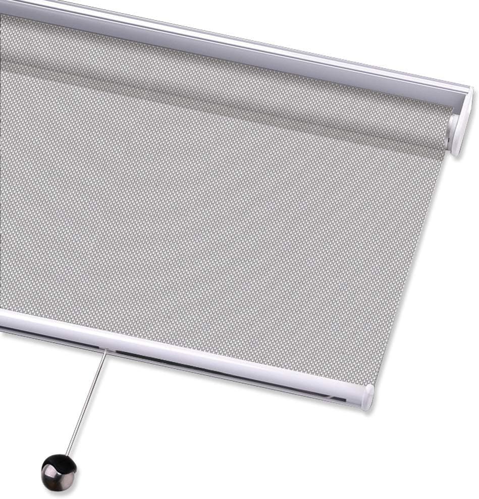 PASSENGER PIGEON Cordless Solar Window Shades, Premium Stop Freely Roller Blinds, Light Filtering UV Protection Flame Retardant Water Pro…