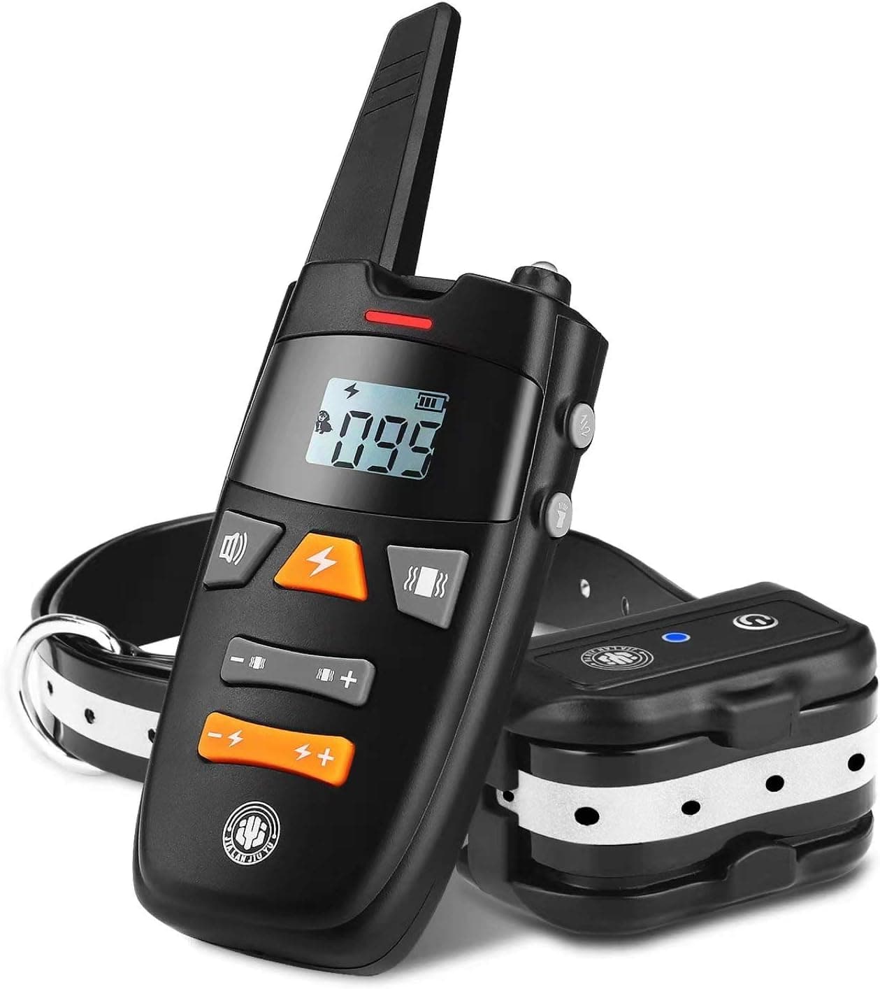JIALANJIUYU Dog Training Collar,Rechargeable Shock Collar for Dogs, E-Collar up to 1800FT Remote Range, Beep/Vibration/Shock 3 Training M…