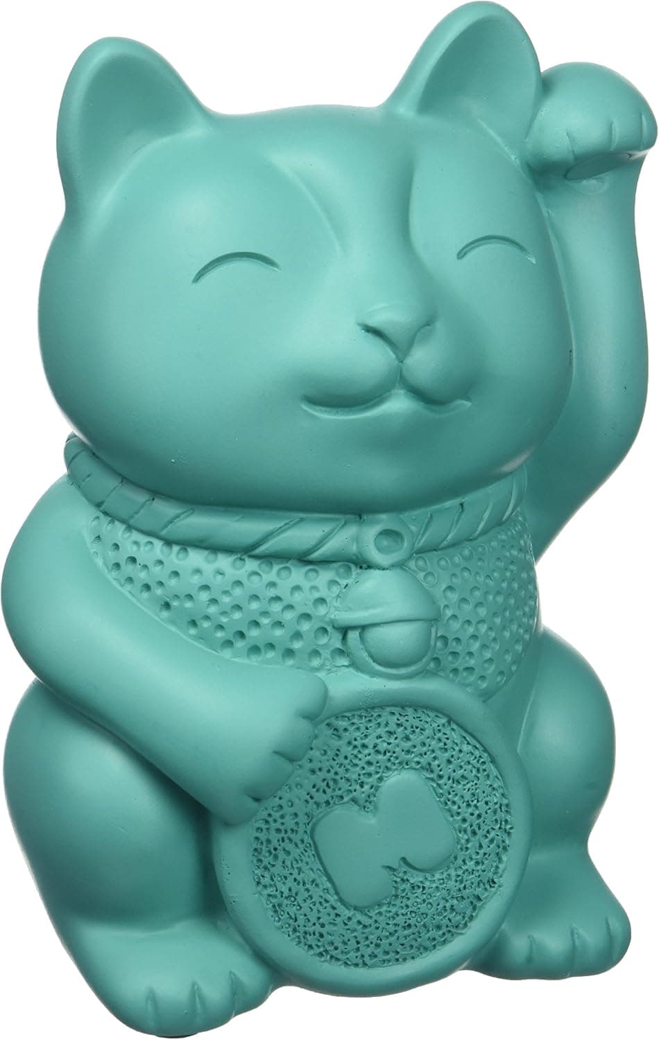 Mustard Lucky Cat Pen Pot, Pencil Holder (5055998804395)