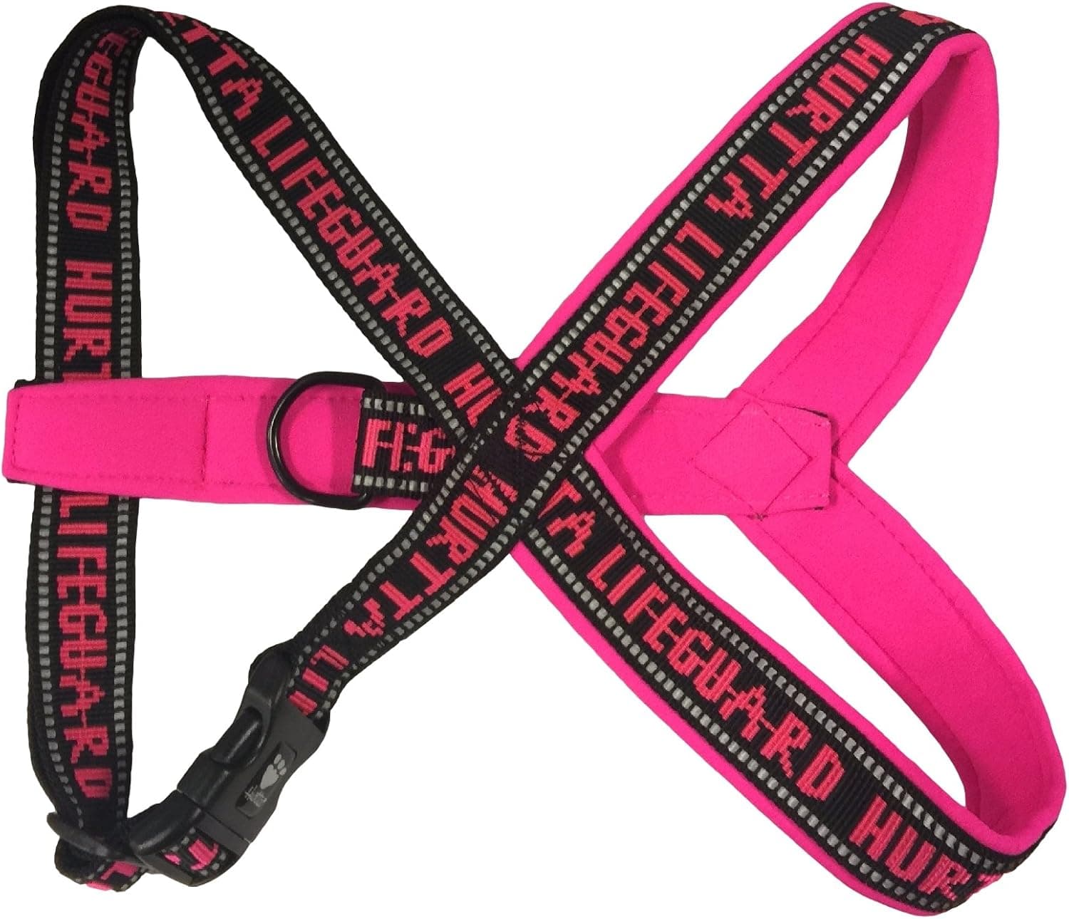 Hurtta Pet Collection 14-Inch Padded Y-Harness, Pink